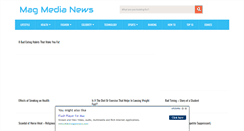 Desktop Screenshot of magmedianews.com